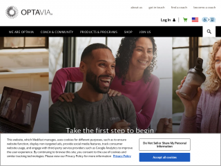 optavia.com screenshot