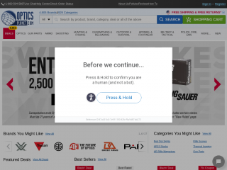 opticsplanet.com screenshot