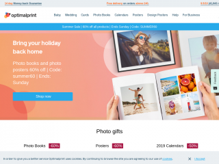 optimalprint.co.uk screenshot