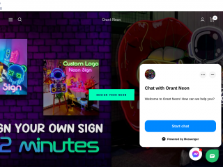 orantneon.com screenshot