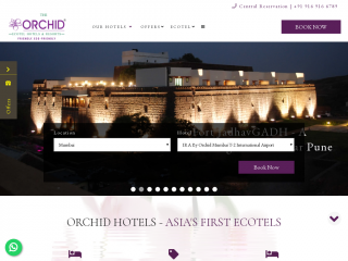 orchidhotel.com screenshot
