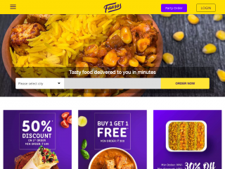 order.faasos.io screenshot