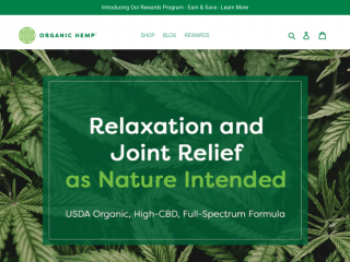 organichemp.com screenshot