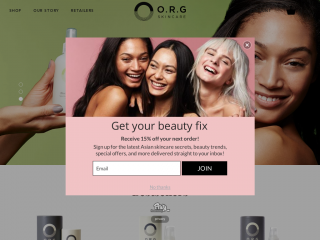 orgskincare.com screenshot