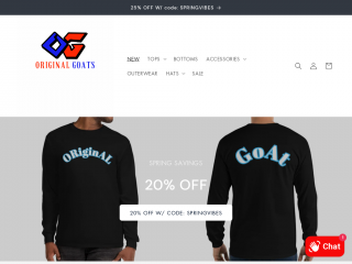 originalgoats.com screenshot