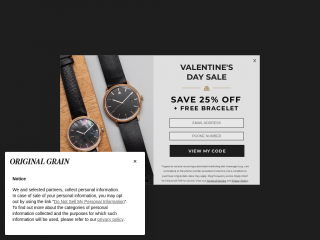 originalgrain.com screenshot