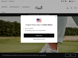 originalgreen.co.uk screenshot