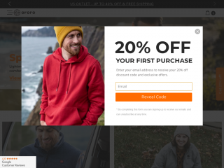 ororowear.com screenshot