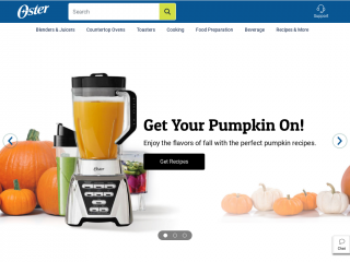 oster.com screenshot