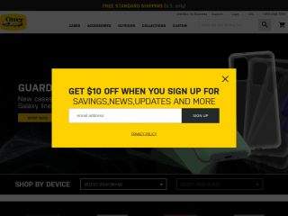 otterbox.com screenshot