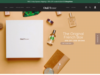 ouipleasebox.com screenshot