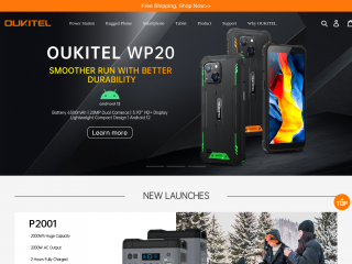 oukitel.com screenshot