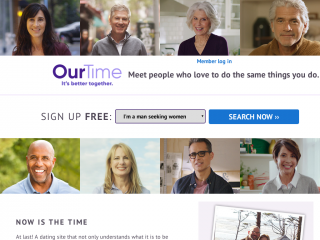 ourtime.com screenshot