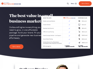 outboundengine.com screenshot