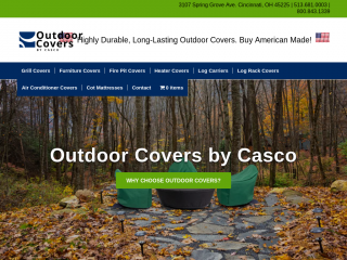 outdoorcoversbycasco.com screenshot