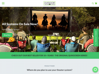 outdoortheatersystem.com screenshot