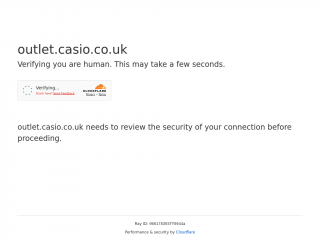outlet.casio.co.uk screenshot
