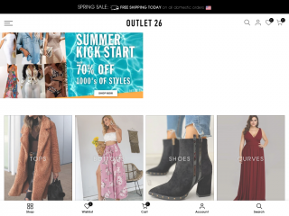 outlet26.com screenshot