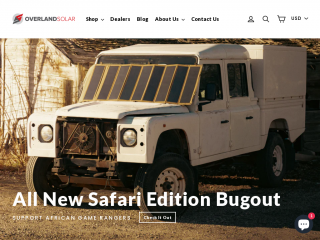 overlandsolar.com screenshot