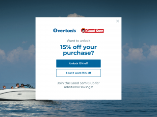 overtons.com screenshot