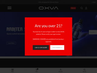 oxva.com screenshot