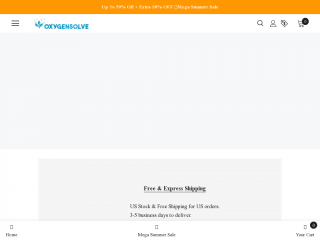 oxygensolve.com screenshot