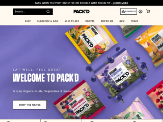 packd.co.uk screenshot