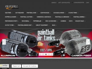 paintball-online.com screenshot