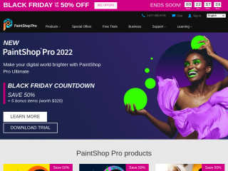 paintshoppro.com screenshot