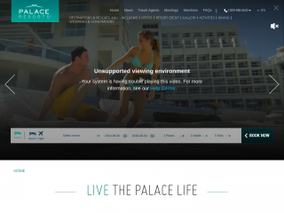 palaceresorts.com screenshot