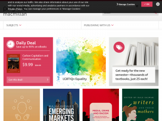 palgrave.com screenshot