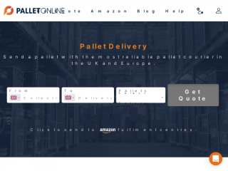 palletonline.co.uk screenshot