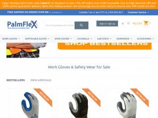 palmflex.com screenshot