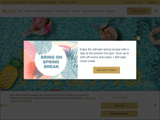 palms.com screenshot