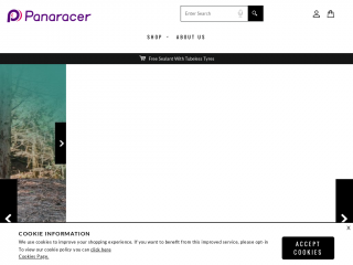 panaracer.co.uk screenshot