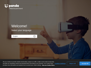 pandasecurity.com screenshot