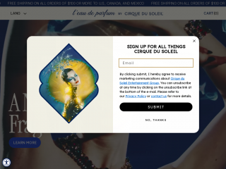 parfumcirquedusoleil.com