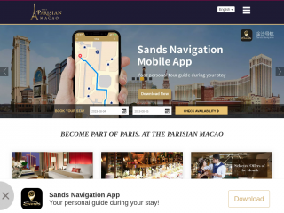 parisianmacao.com screenshot