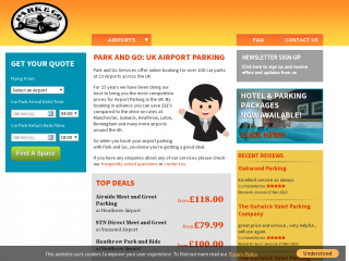 parkandgo.co.uk screenshot