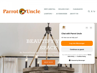 parrotuncle.com screenshot