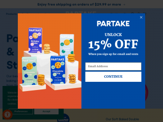 partakefoods.com screenshot