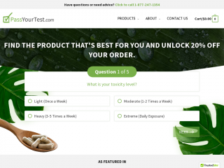 passyourtest.com screenshot