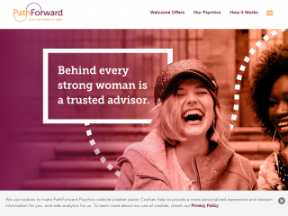 pathforwardpsychics.com screenshot