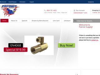 patriot-supply.com screenshot
