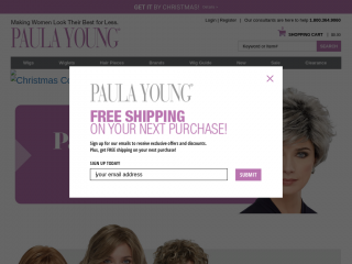 paulayoung.com screenshot