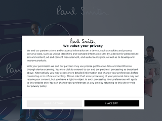 paulsmith.com screenshot