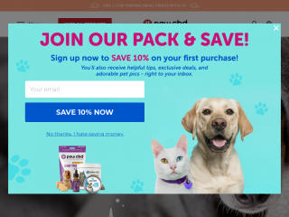 pawcbd.com screenshot