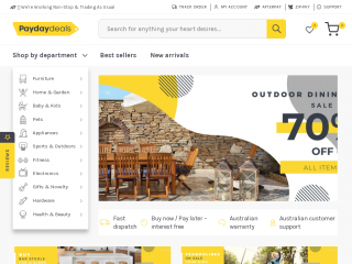 paydaydeals.com.au screenshot