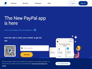 paypal.com screenshot