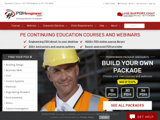 pdhengineer.com screenshot